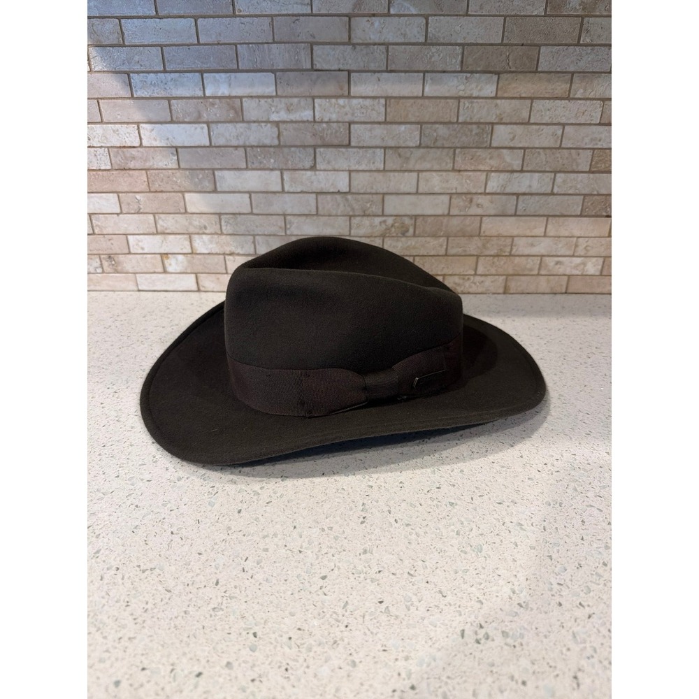Indiana Jones Fedora Hat Brown‎ Wool Lucasfilm 2008 Costume
